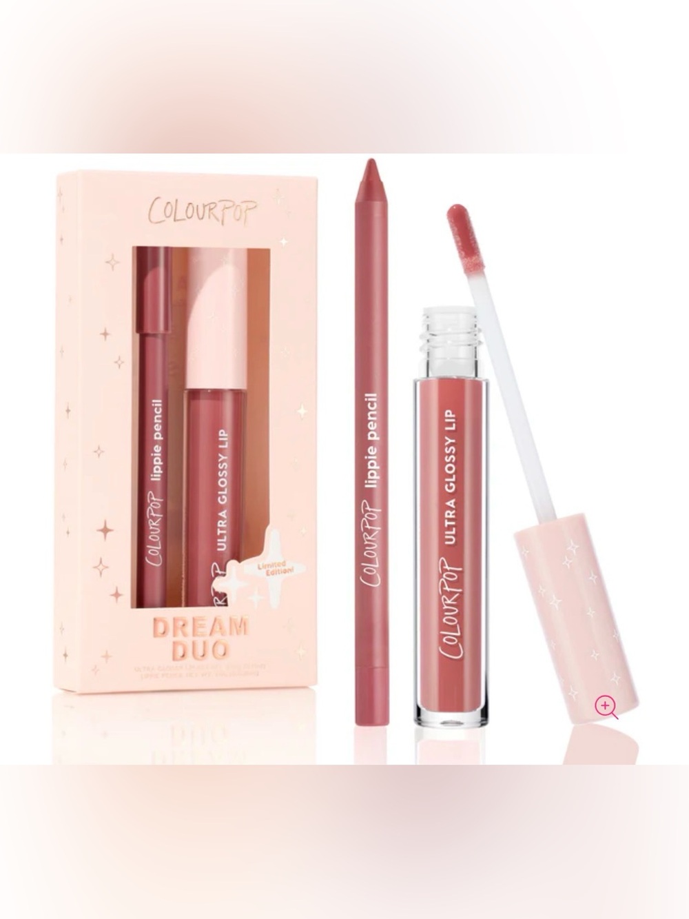 ColourPop Lip Dream Duo-PASADENA Ultra Glossy Lip & FIVE STARS Lippie Pencil-NEW - Picture 7 of 8